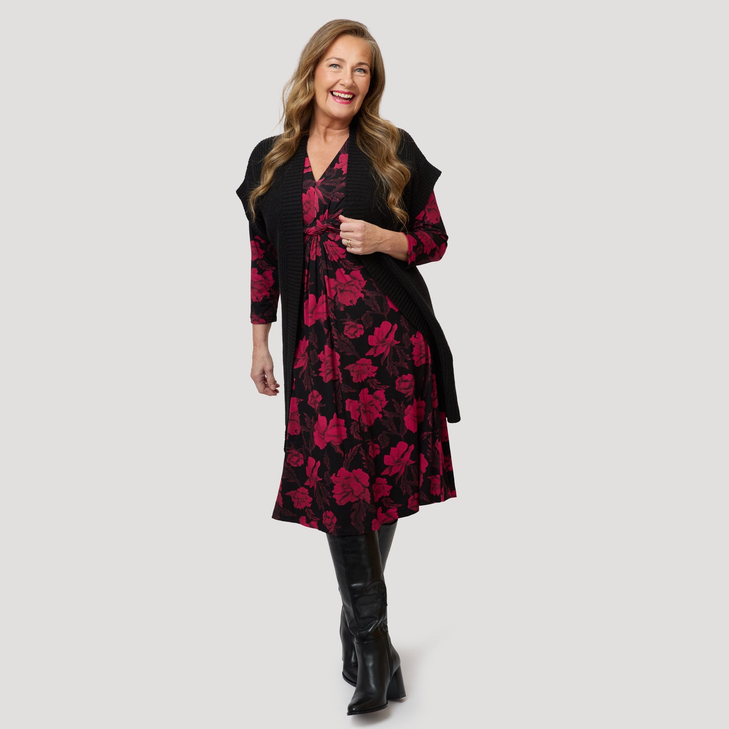 Layla cardigan - svart