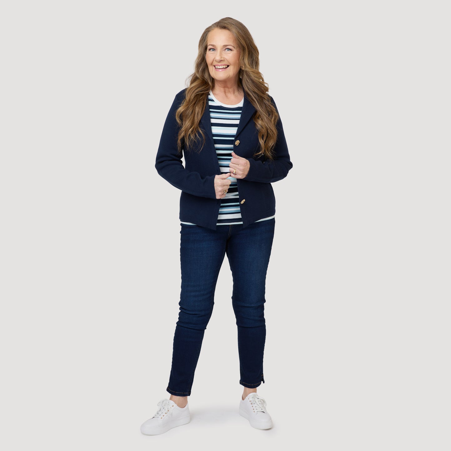 Jackie cardigan - Mörkblå