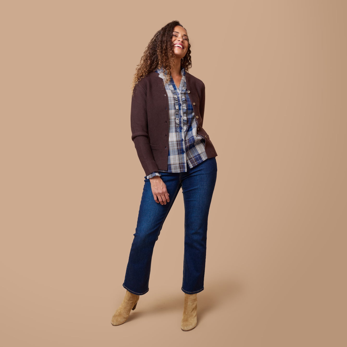 Florence denim - tummansininen