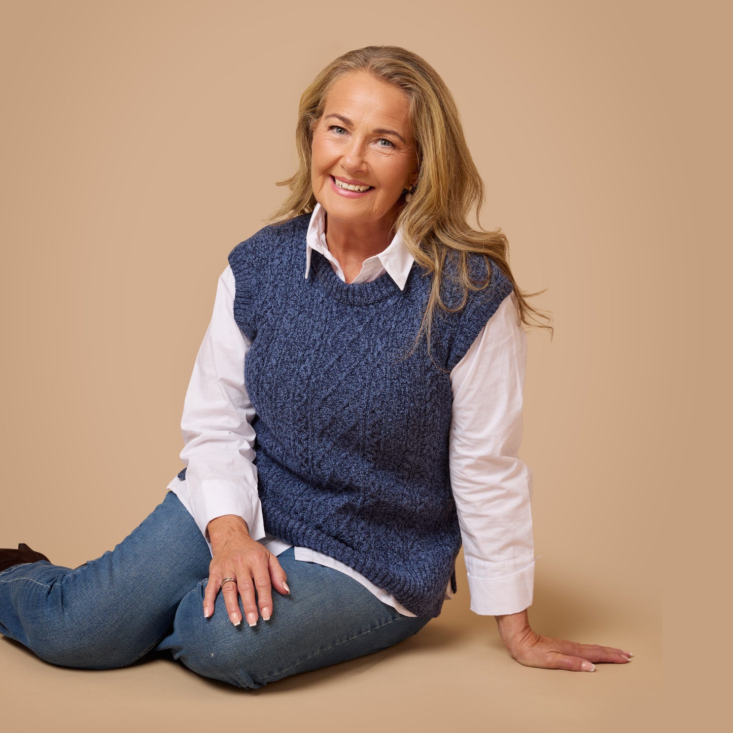 Vera väst - Mörkblå