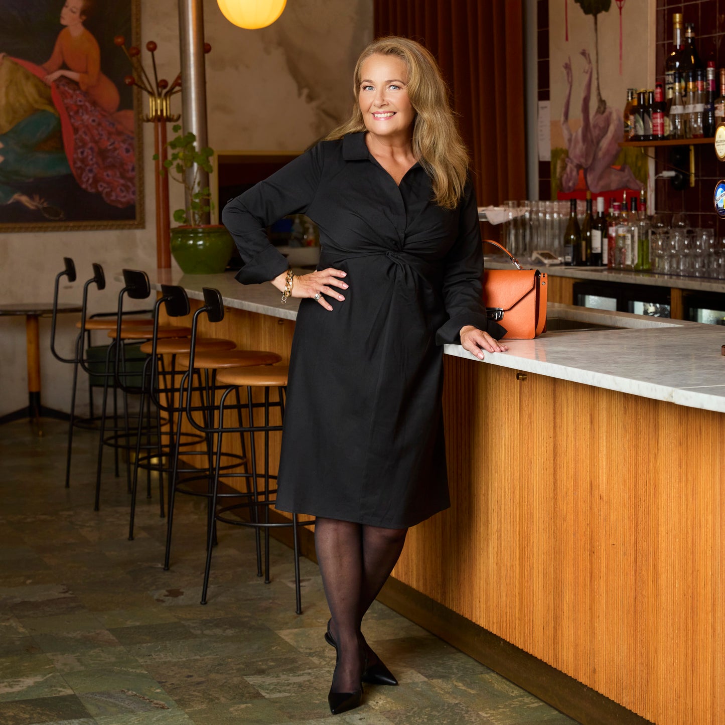 Marina klänning - Svart