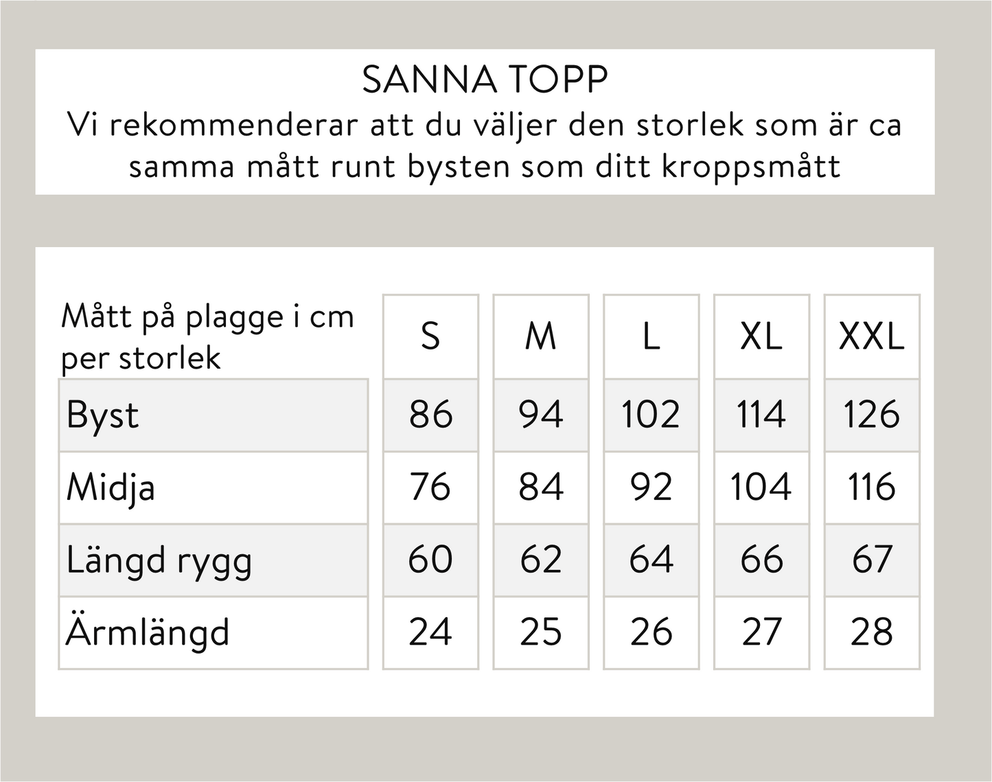 Sanna topp - Röd