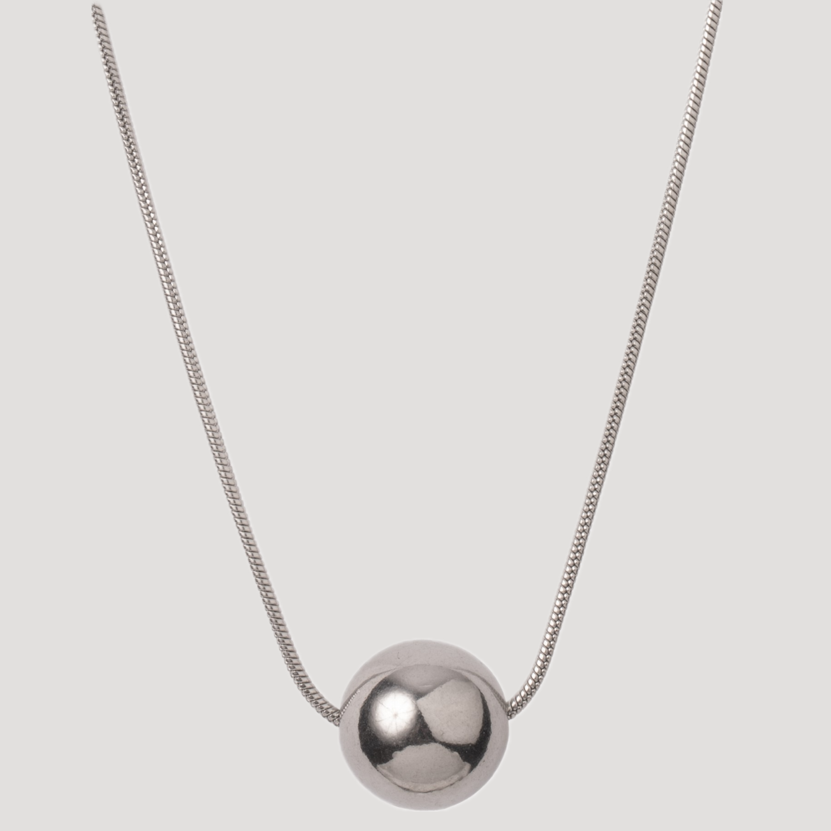 Ball Halsband Silver - Silver