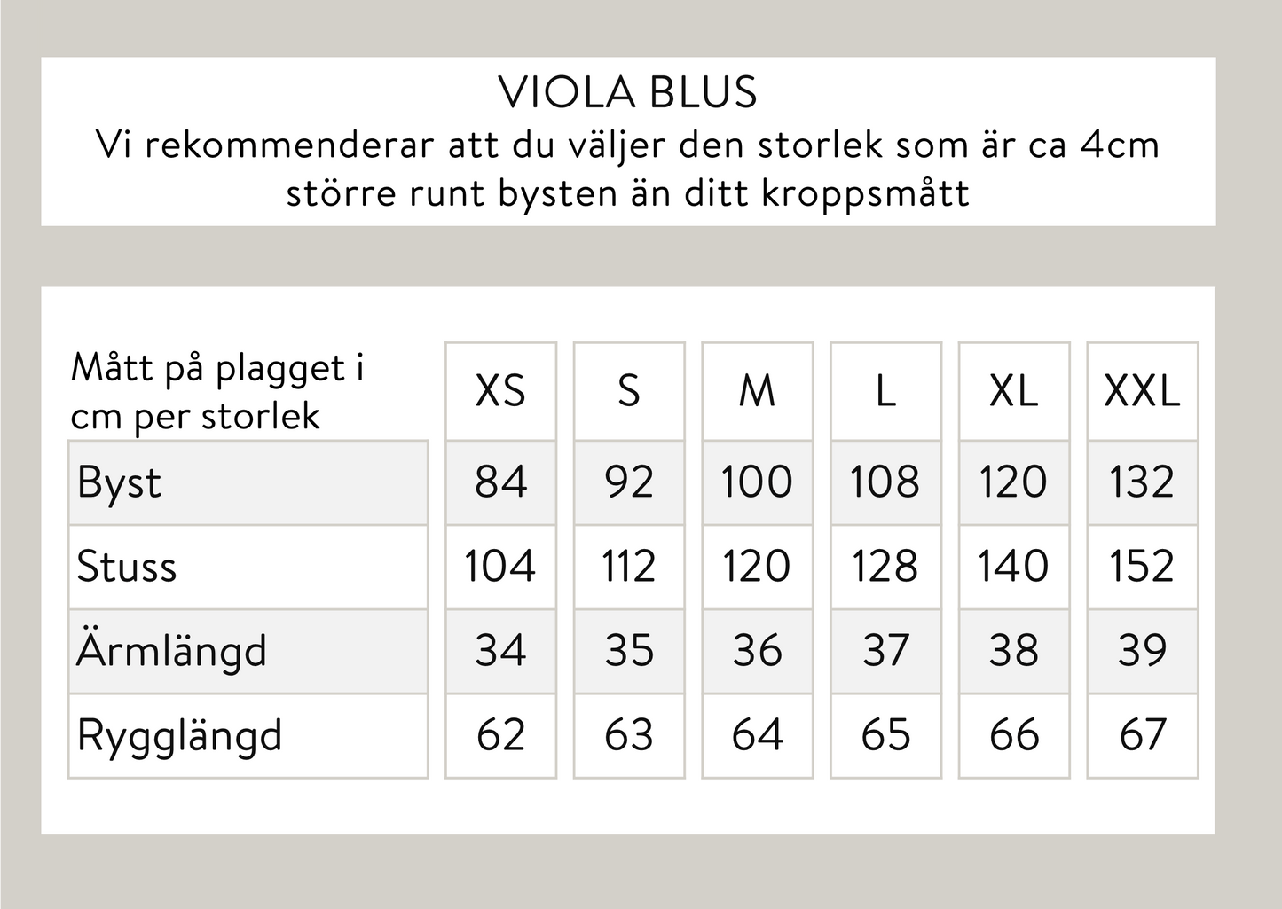 Viola blus - Ljusgrön
