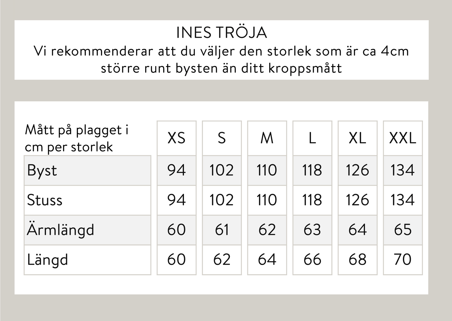 Ines tröja - Blå