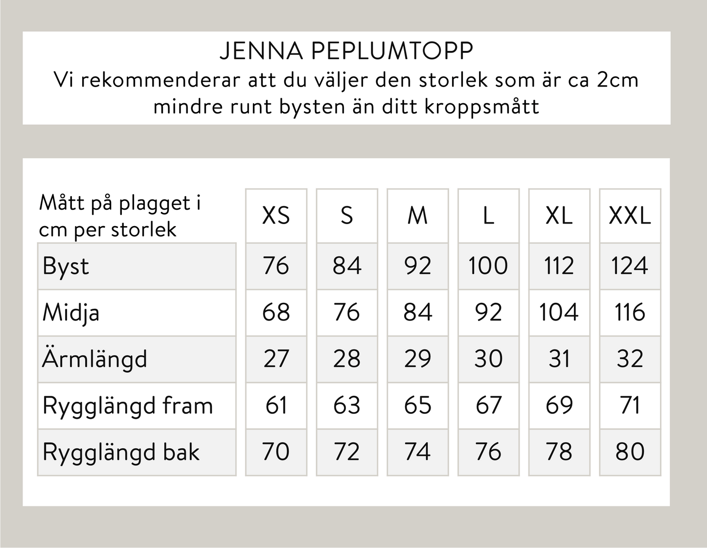 Jenna peplumtopp - Mörkgrön