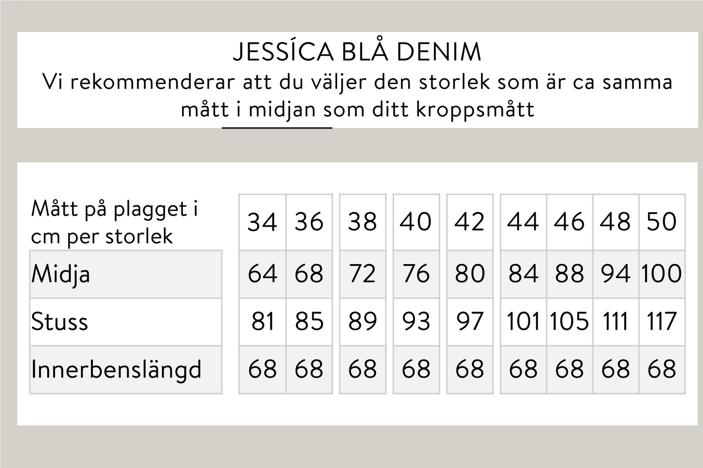 Jessica jeans - Lt.dnm