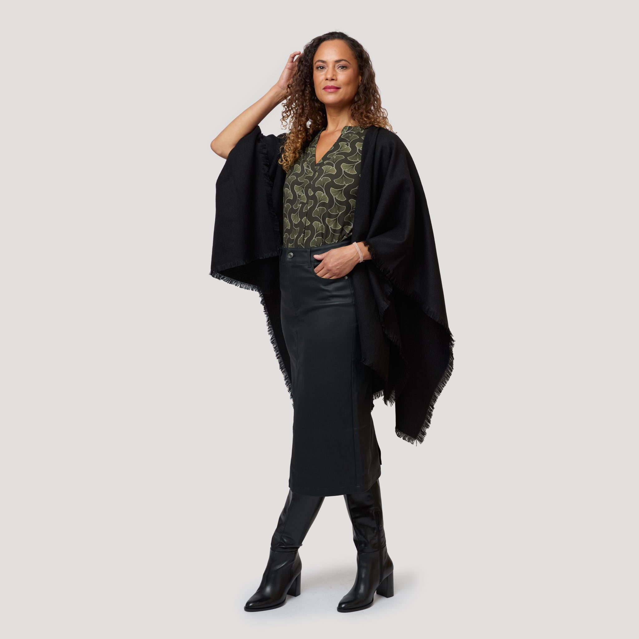 Tufft i grönt och svart