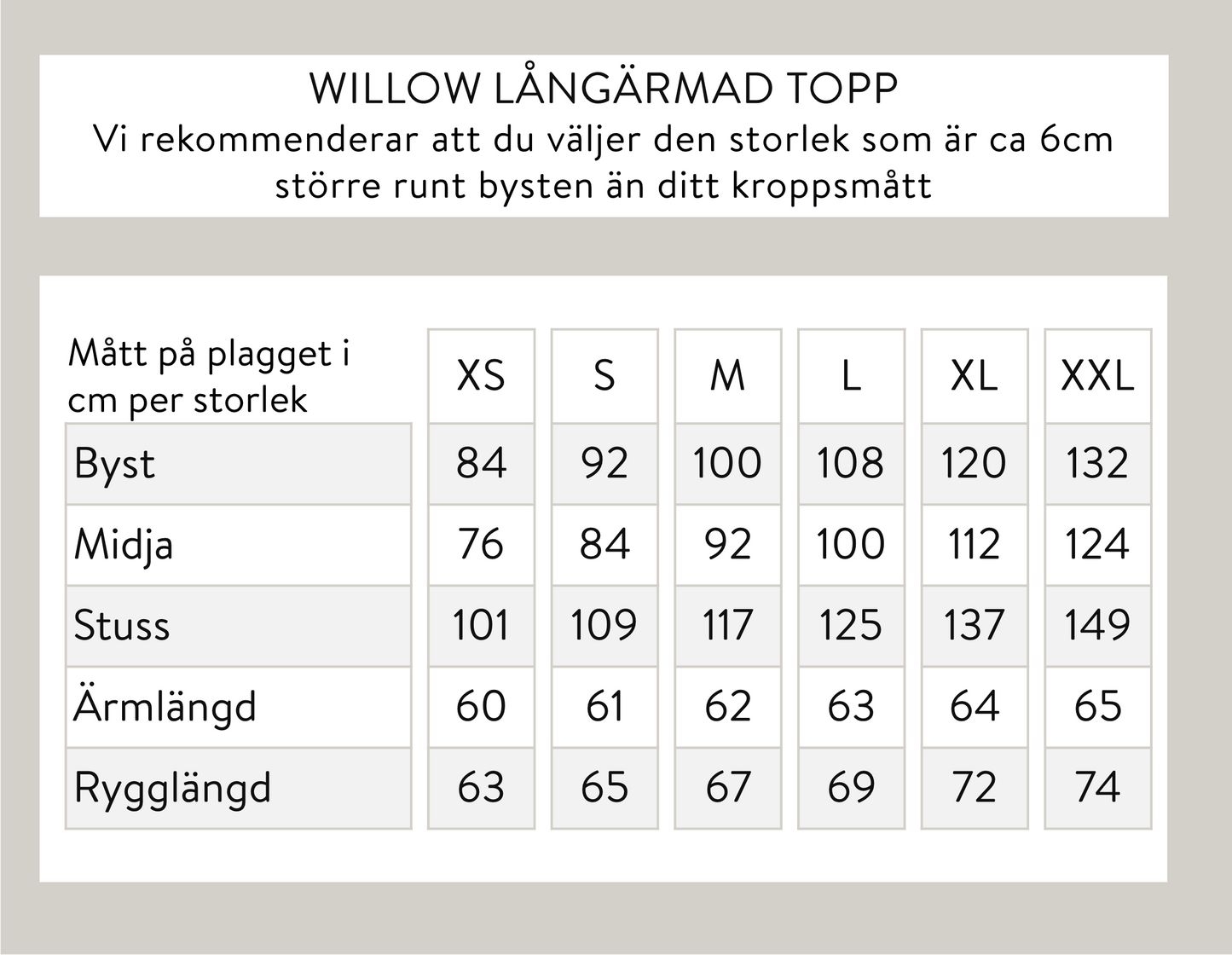 Willow pitkähihainen paita - Musta