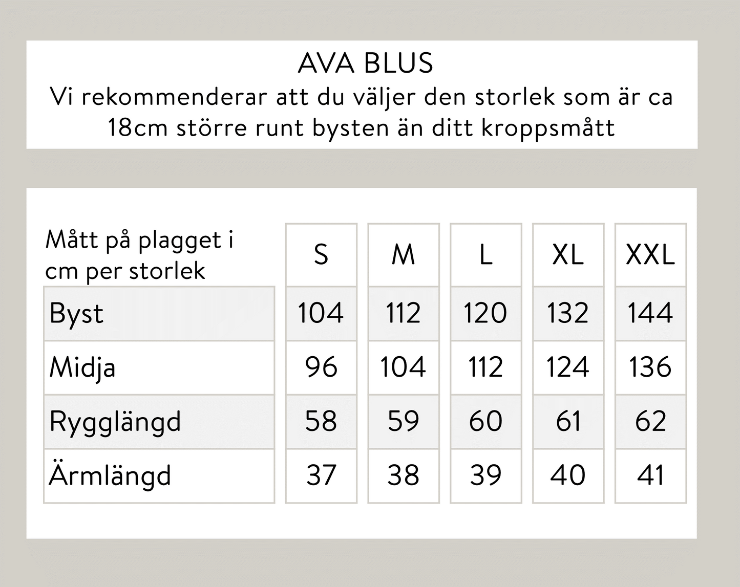 Ava blus - Offwhite