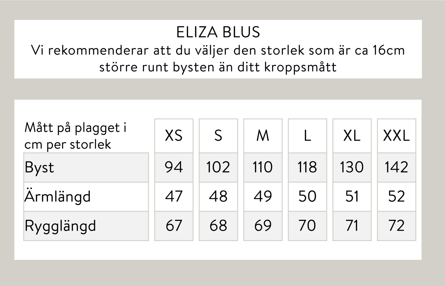Eliza blus - svart