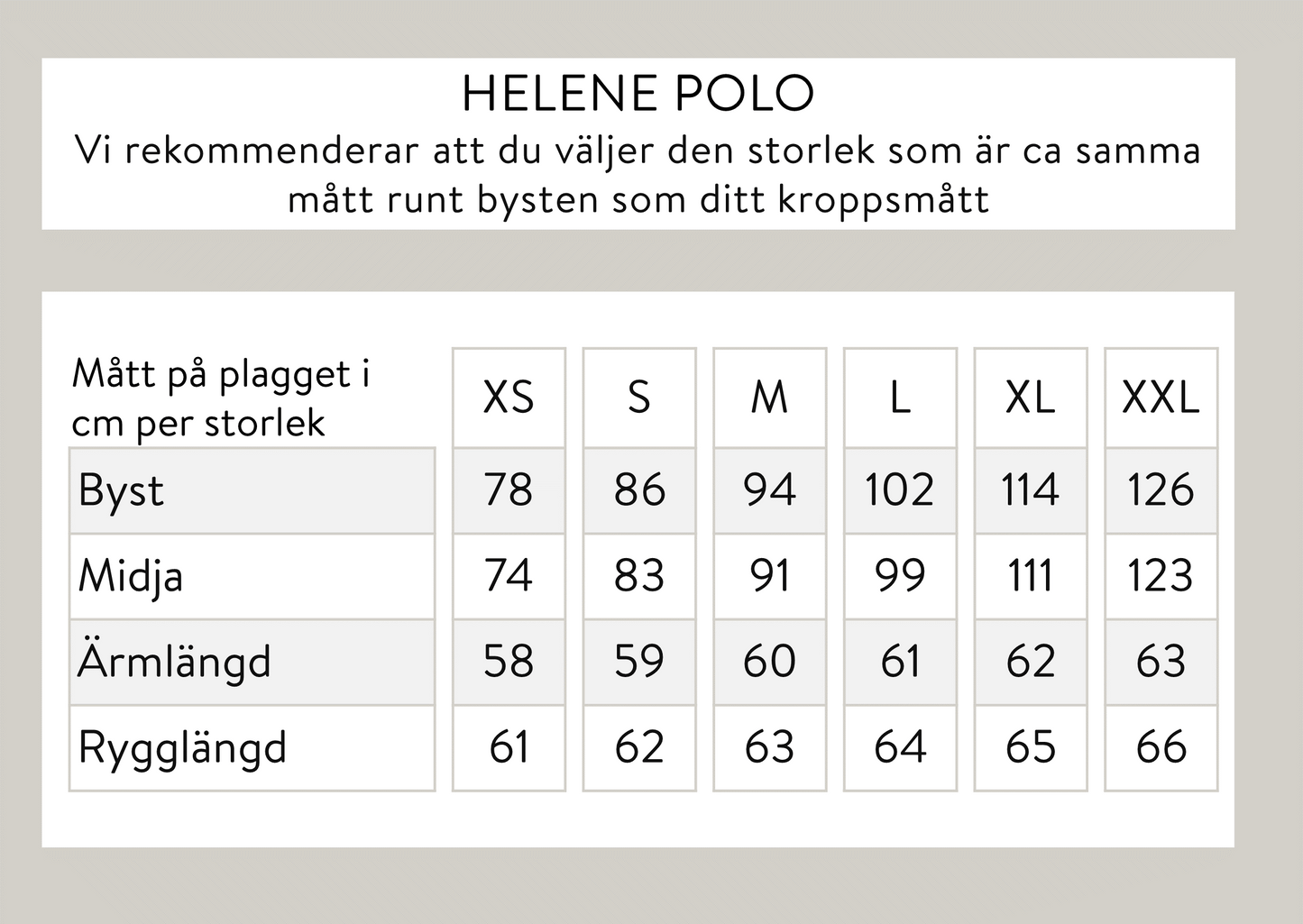 Helene polo - Offwhite