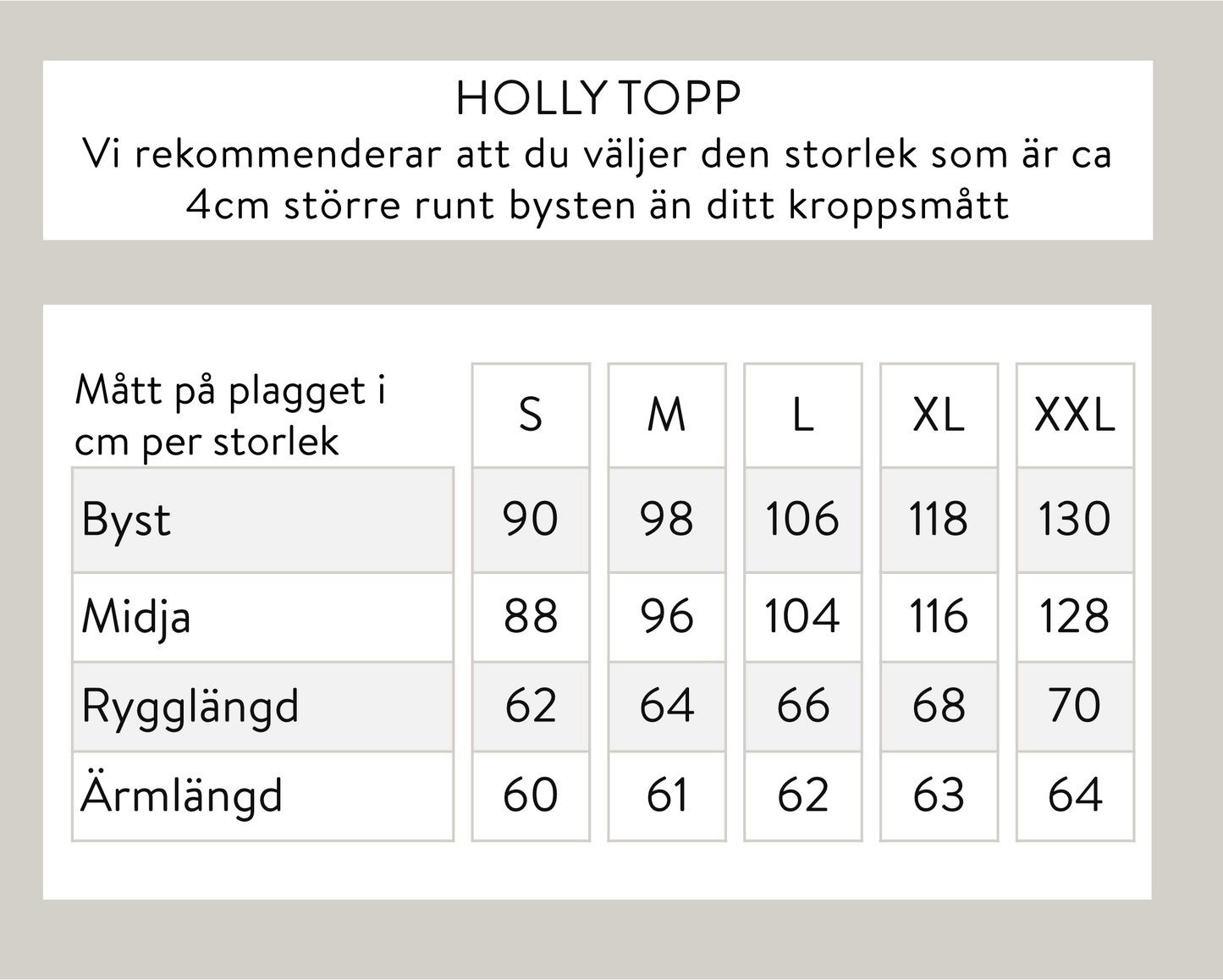 Holly topp - randig