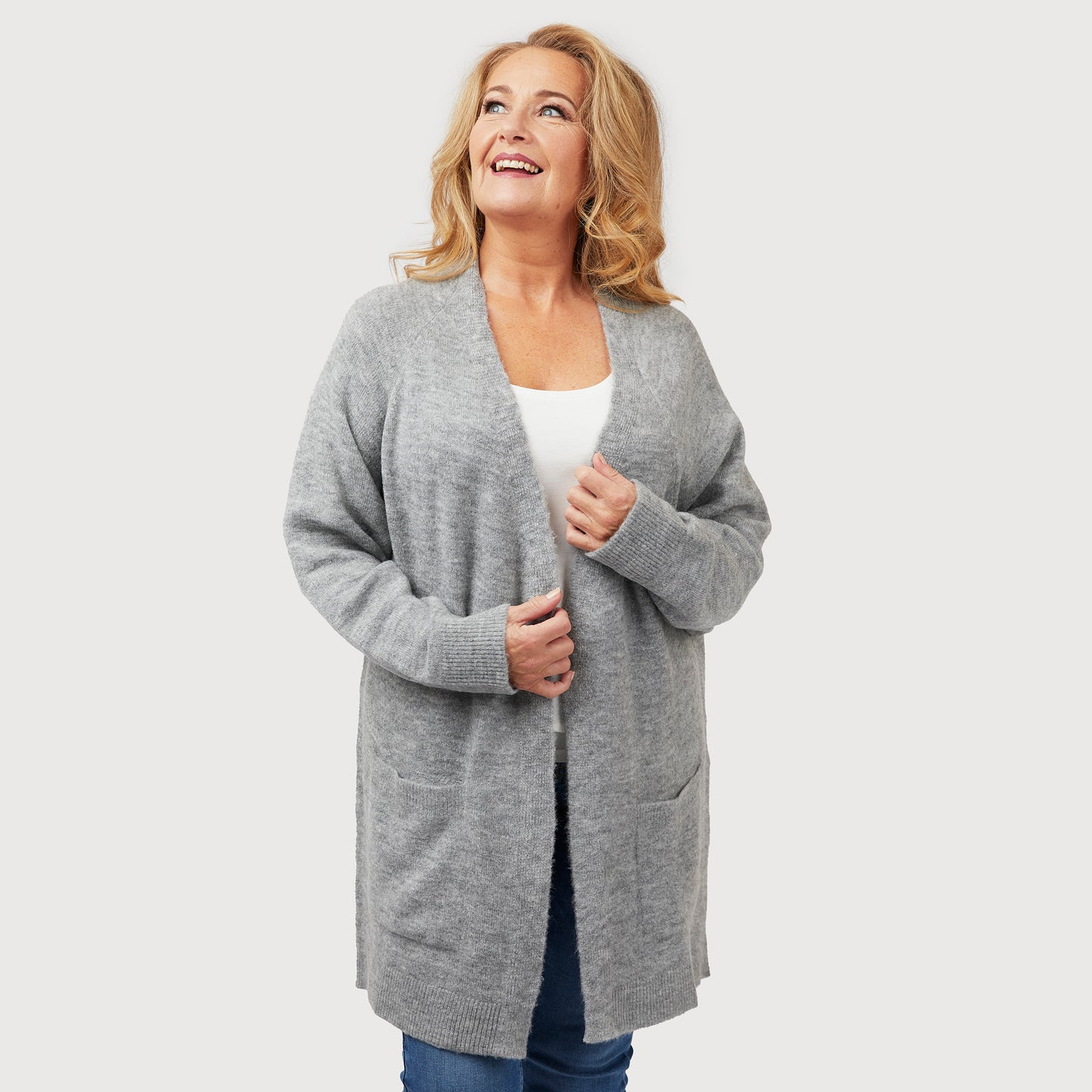 Filippa cardigan - Grå