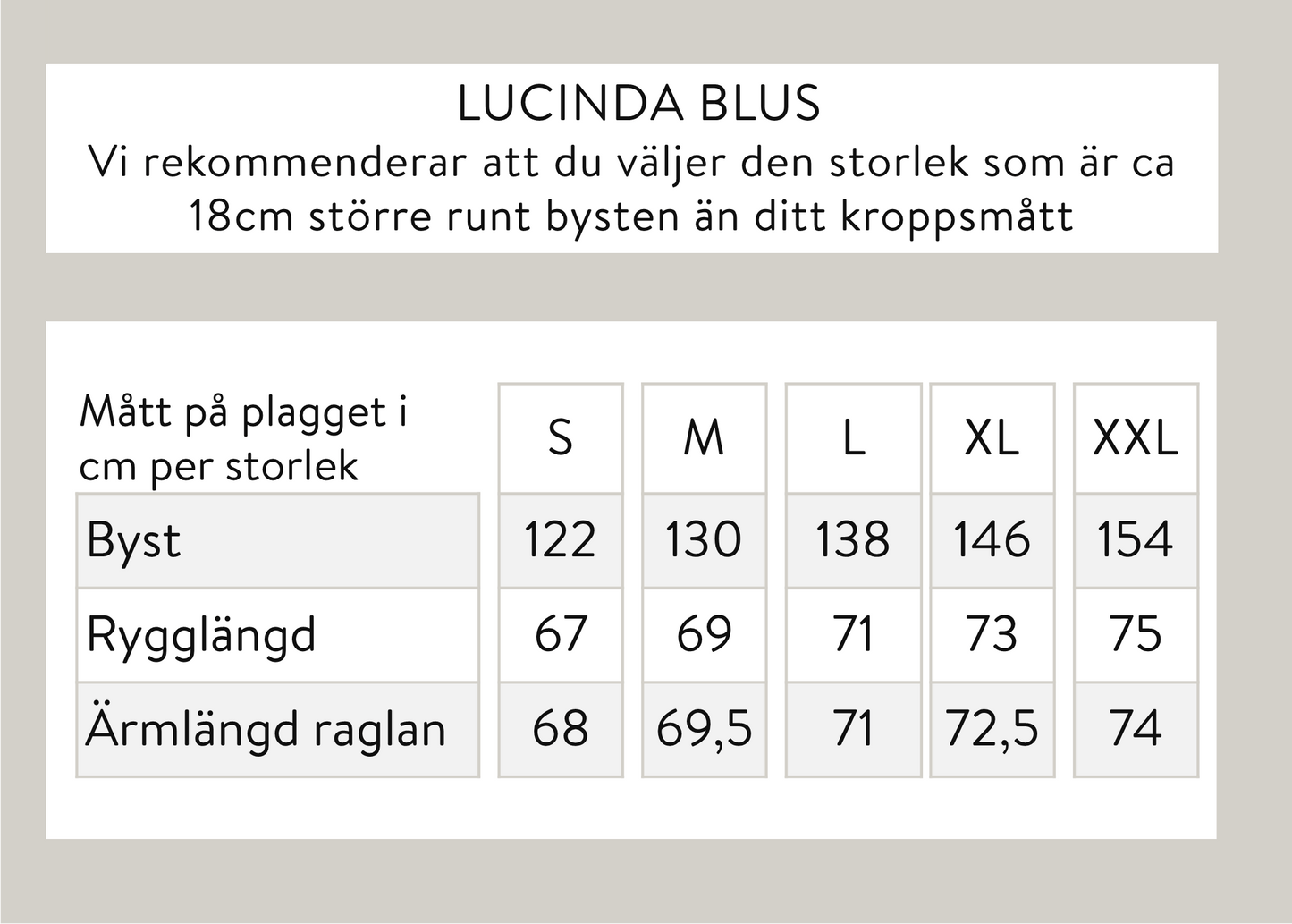 Lucinda blus - beige