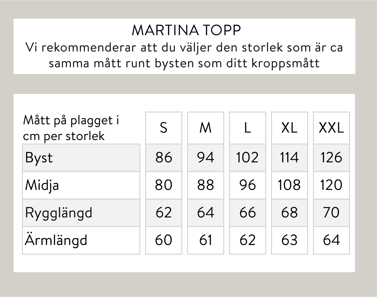 Martina topp - Grön