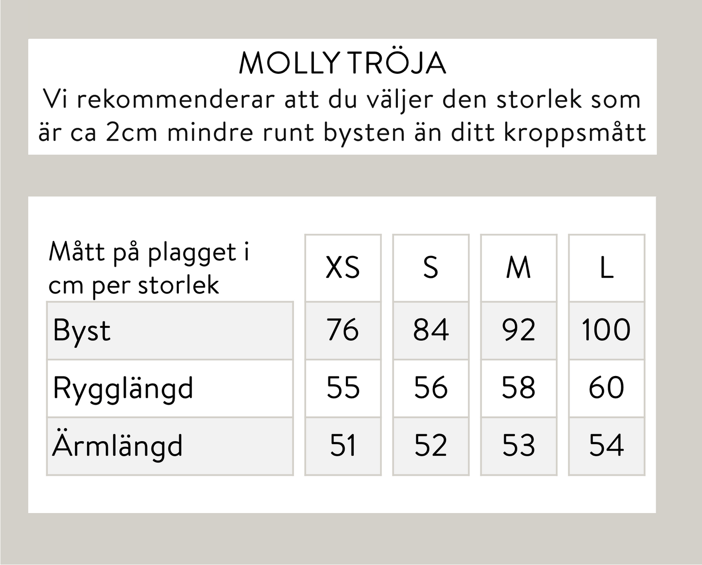 Molly tröja - Grå