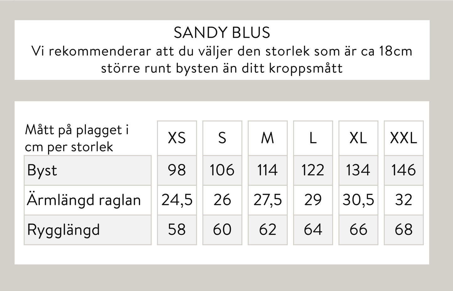 Sandy blus - flerfärgad