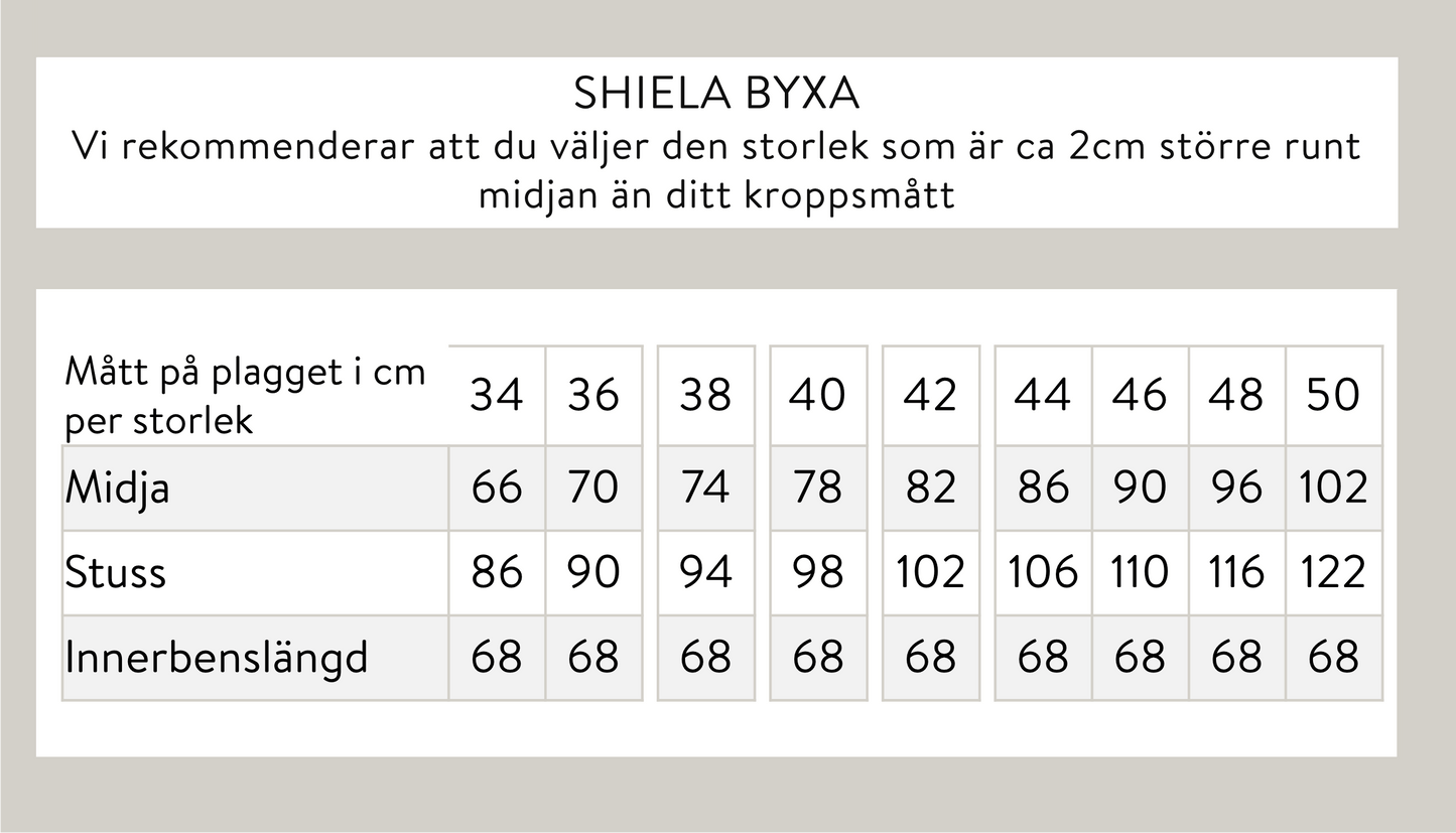 Shiela byxa - Beige